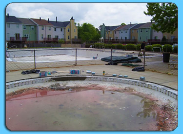 Commercial Swimming Pool Before Renovations