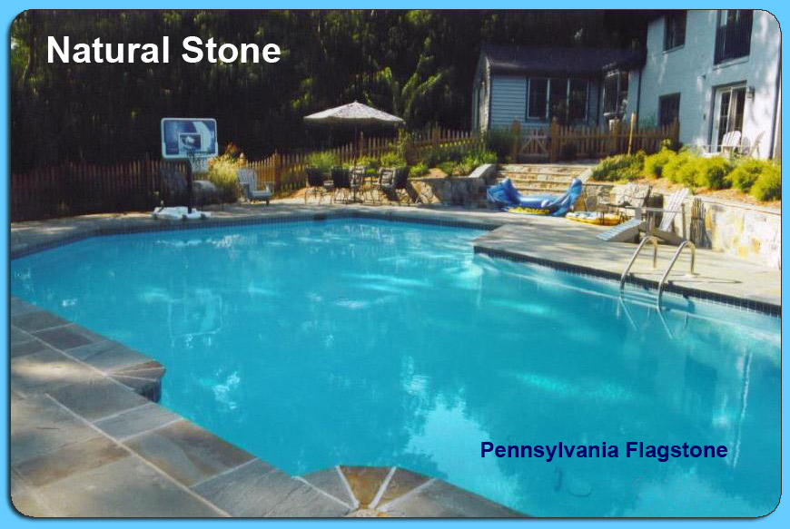 Pennsylvania Flagstone Natural Stone Pool Coping